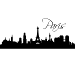 Sticker ville de paris Sticker ville de paris