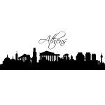 Sticker ville d'athnes