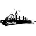 Sticker ville de londres Sticker ville de londres