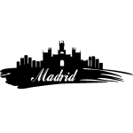 Sticker ville de madrid Sticker ville de madrid