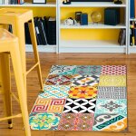 Tapis vinyle carrelages mixtes - 60 x 100 cm Tapis vinyle carrelages mixtes - 60 x 100 cm