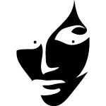 Visage ombragé Visage ombragé