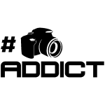 Wall decal photo addict Wall decal photo addict