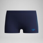 Boxer de bain gar�on plastisol placement bleu marine / bleu