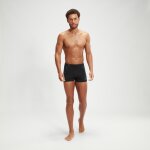 Boxer de bain homme endurance + max splice noir / bleu sarcelle