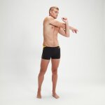 Boxer de bain homme hyperboom splice noir / jaune