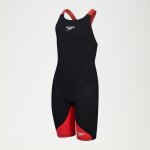 Combinaison partielle fille fastskin junior lzr ignite noir / rouge
