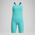 Combinaison partielle fille max fastskin endurance + dos ouvert turquoise