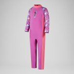 Combinaison tout - en - un de protection solaire fille imprim�e pour filles rose kiki / violeta / caribe ...