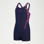 Combishort fille hyperboom splice bleu marine / rose