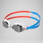 Lunettes de natation fastskin speed socket 2. 0 adulte effet miroir rouge / bleu