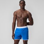 Jetstream short de bain logo 40 cm, hommes, bleu / blanc