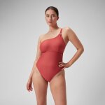 Maillot de bain 1 pice shaping asymtrique pour femmes poussire spatiale