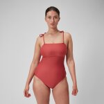 Maillot de bain bandeau 1 pice shaping pour femmes poussire spatiale
