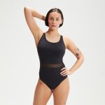 Maillot de bain femme effet galbant luniaglow noir