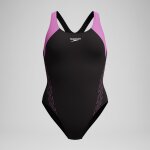 Maillot de bain femme hyberboom splice racerback noir / rose