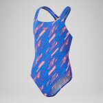 Maillot de bain fille allover hyperboom pour filles rouge / bleu