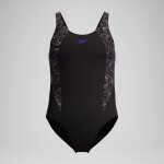 Maillot de bain fille hyperboom splice muscleback noir / p�che