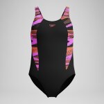 Maillot de bain fille hyperboom splice muscleback noir / rose