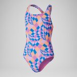 Maillot de bain fille imprim medalist pour filles rose kiki