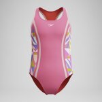 Maillot de bain fille spliced racerback imprim� rose