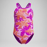 Maillot de bain fille twinstrap imprim� rose