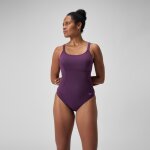 Maillot de bain galbant crossback pour femmes prune dandy