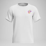 T - shirt homme pride  manches courtes blanc
