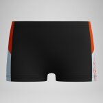 Short de bain aquashort gar�on dive noir / rouge