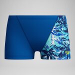 Short de bain aquashort gar�on v - cut imprim� bleu