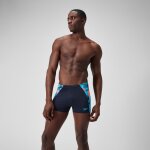 Short de bain aquashort hommes end + max splice pour hommes bleu marine / bleu