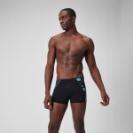 Short de bain aquashort hommes end + max splice pour hommes noir / gris usa / bleu marine