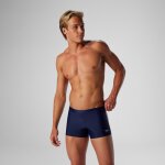 Short de bain coupe carre shoreline, hommes, noir