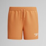 Short de bain gar�on classic 33 cm uni orange