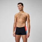 Short de bain hommes dive pour hommes noir / rouge sirne / bleu picton