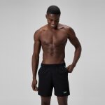Short de bain homme xpress lite panel 40 cm noir / vert