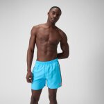 Short de bain hyperboom splice 16 ; pour hommes bleu / rouge