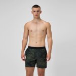 Short de bain imprim� lookout 40 cm, hommes, vert