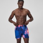 Short de bain redondo edge imprim 40 cm, hommes, bleu / rose