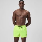 Short de bain redondo edge uni 35 cm, hommes, jaune