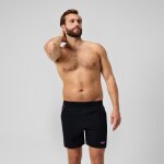 Short de bain xpress lite panel 40 cm, hommes, noir / rose