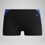 Slip de bain garon logo 6, 5 cm bleu