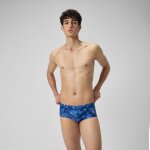 Slip de bain hommes pour entranement en club 13, 5 cm allover bleu crulen