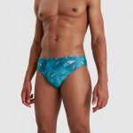 Slip de bain homme escape 5 cm bleu