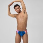 Slip beachstar 5 cm, hommes, bleu / rose