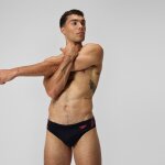 Slip hyperboom splice, hommes, noir / corail
