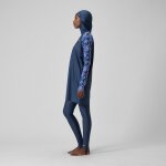 Tenue de bain 3 pi�ces pour femmes bleu �pic�a