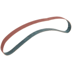 Bande ponceuse 12 x 457 grain 120 � bande portative grain oxyde d'aluminium