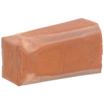 Brique de pte  polir brune 900 g pour prpolissage sur mtaux non ferreux