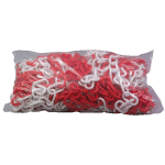 Cha�ne plastique rouge et blanc 25 m signalisation et balisage int�rieur / ext�rieur